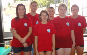 Jérémy Sébille, Ruben Morelle, Antoine Horville, Amandine Sébille, Chloé Gourdon et Guillaume Ravaut