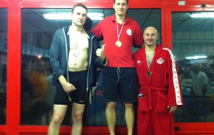 Podium du 100m nage libre