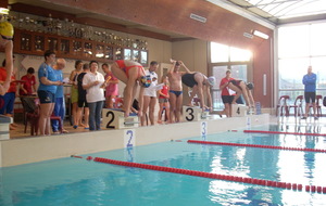 Amandine pour le 50m brasse.