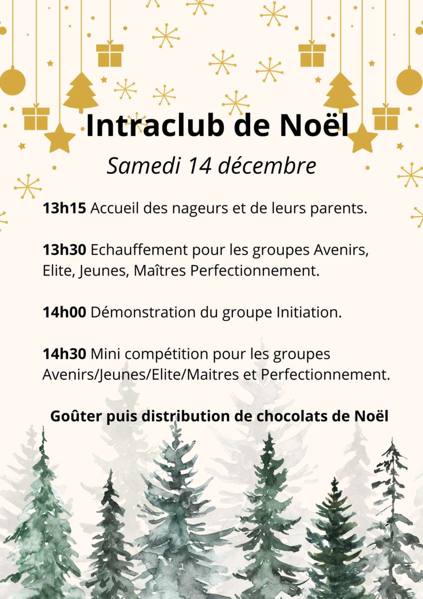 Intraclub de Noël